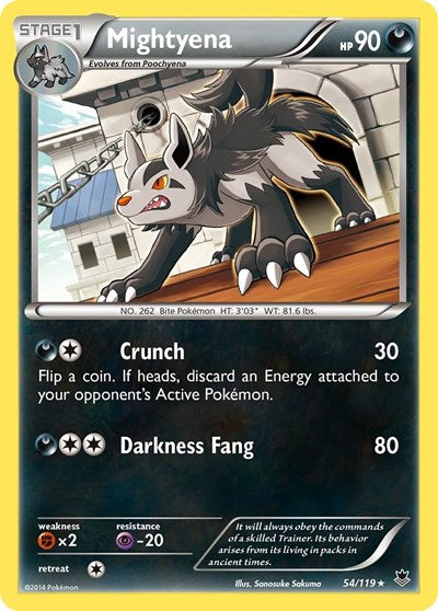 PHF: Mightyena (Reverse Holofoil)