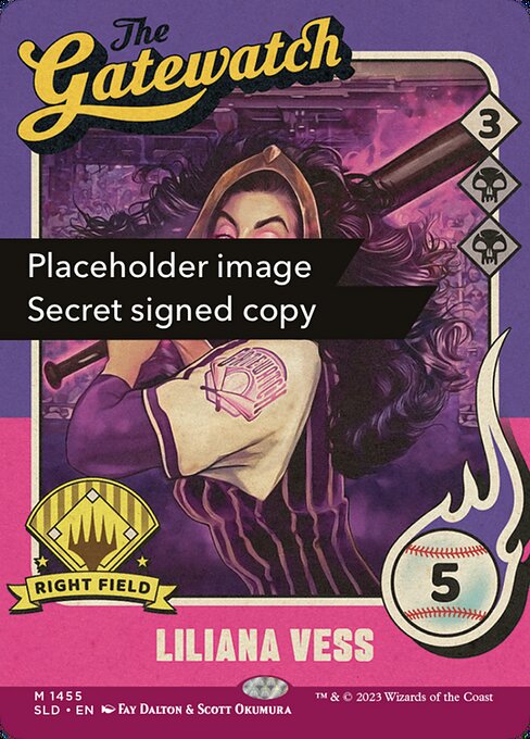 SLD: Liliana Vess (747) (Autographed) (Foil)