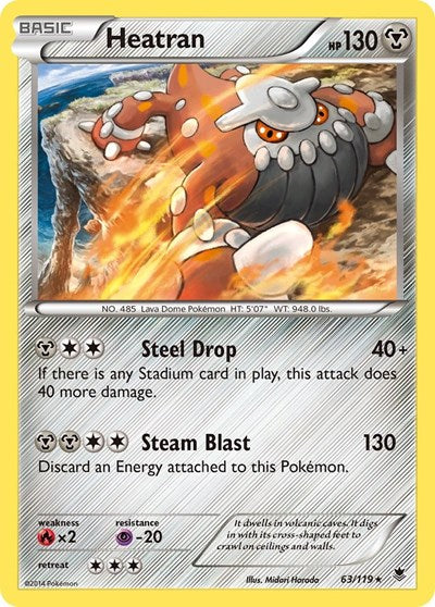 PHF: Heatran (Holofoil)
