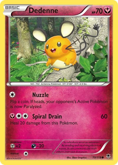 PHF: Dedenne (Reverse Holofoil)