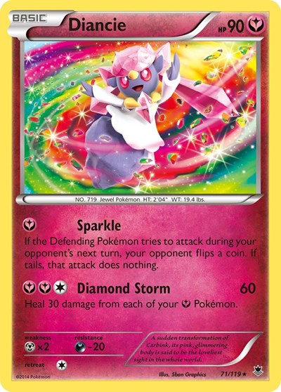 PHF: Diancie (Reverse Holofoil)