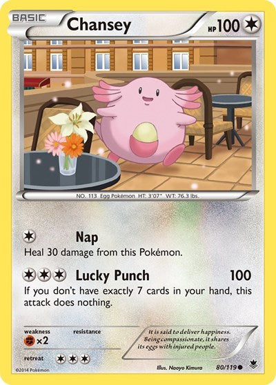 PHF: Chansey (Reverse Holofoil)