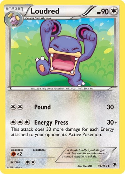 PHF: Loudred (Reverse Holofoil)