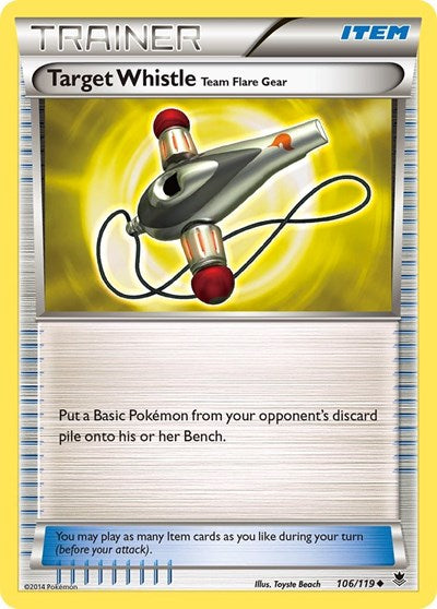 PHF: Target Whistle (Reverse Holofoil)