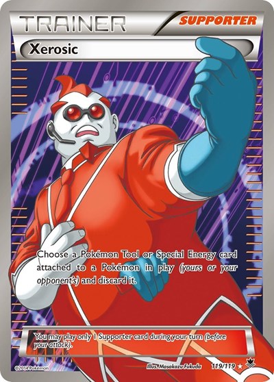 PHF: Xerosic (119 Full Art) (Holofoil)