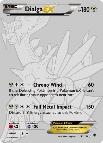 PHF: Dialga EX (122 Secret Rare) (Holofoil)