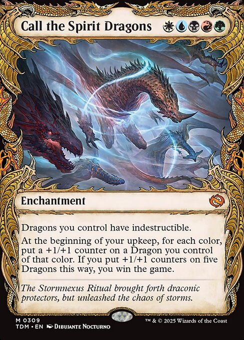 TDM: Call the Spirit Dragons (Showcase) (Foil)