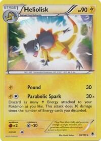 PR: Heliolisk - 30/119 (XY Phantom Forces)