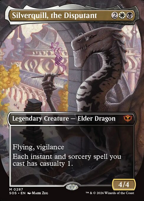 SOS: Silverquill, the Disputant (Borderless)
