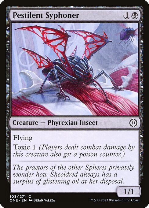 ONE: Pestilent Syphoner (Foil)