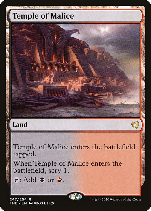 THB: Temple of Malice (Foil)