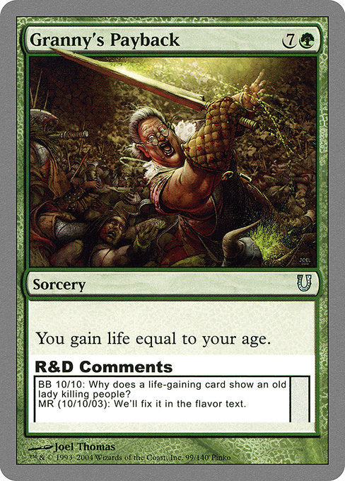 UNH: Granny's Payback (Foil)