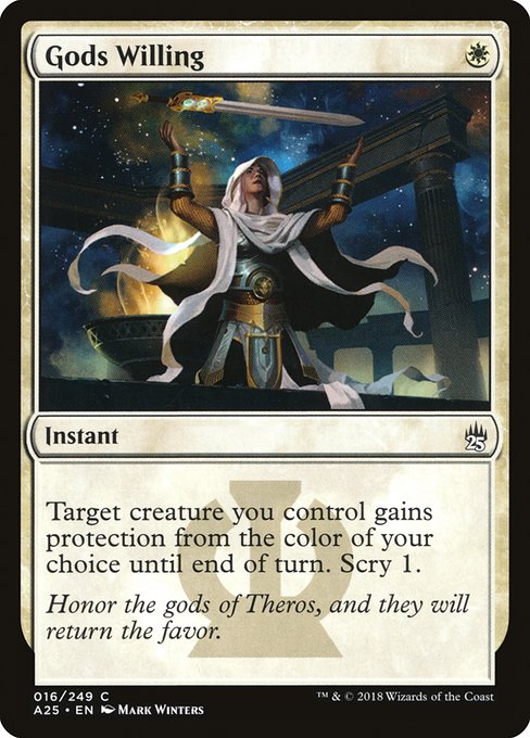 A25: Gods Willing (Foil)