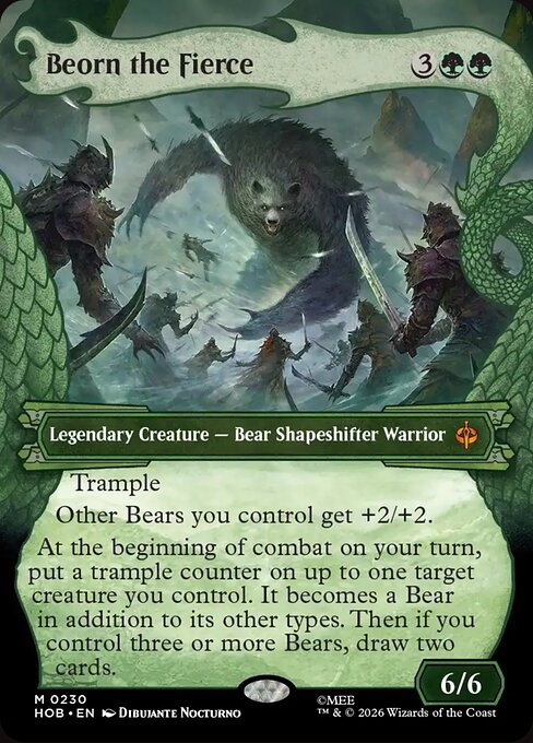 HOB: Beorn the Fierce (Showcase) (Foil)
