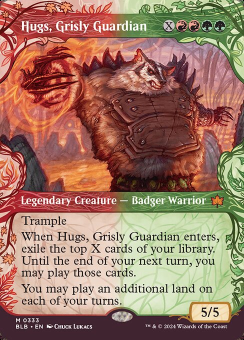 BLB: Hugs, Grisly Guardian (Showcase) (Foil)