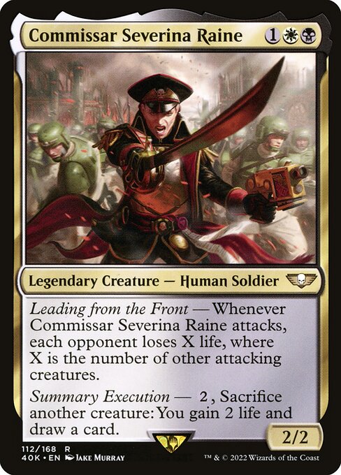 40K: Commissar Severina Raine