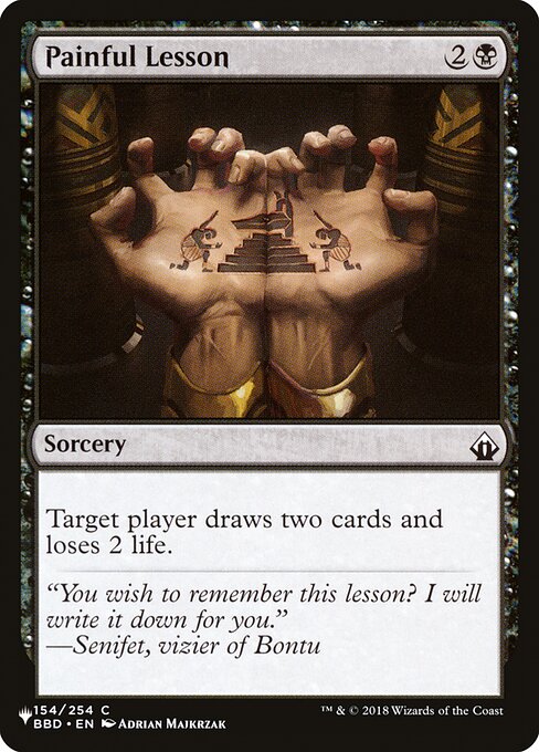 PLST: Painful Lesson (BBD)