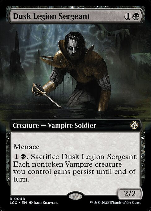 LCC: Dusk Legion Sergeant (Extended Art)