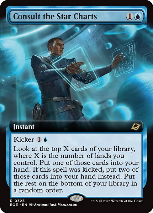 EOE: Consult the Star Charts (Extended Art) (Foil)