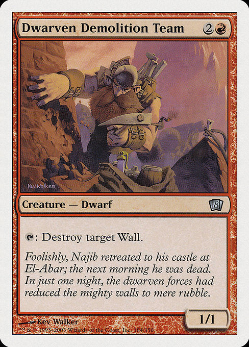 8ED: Dwarven Demolition Team