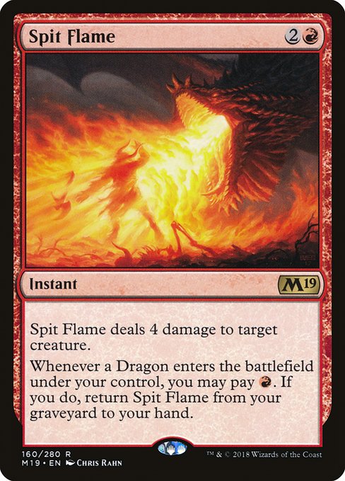 M19: Spit Flame (Foil)