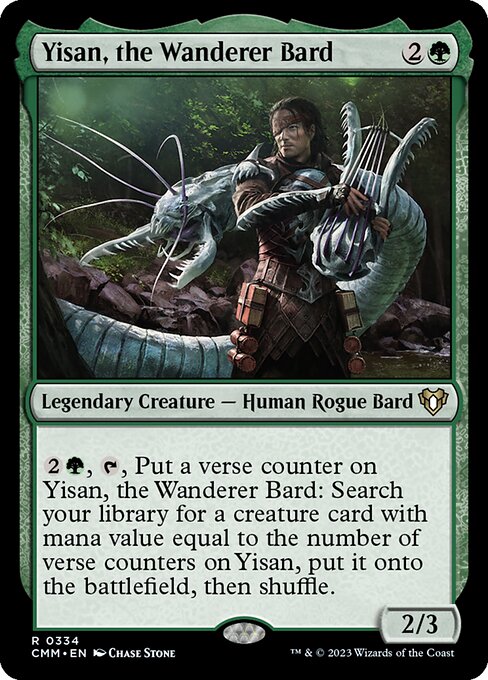 CMM: Yisan, the Wanderer Bard (Foil)