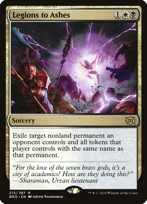 BRO: Legions to Ashes