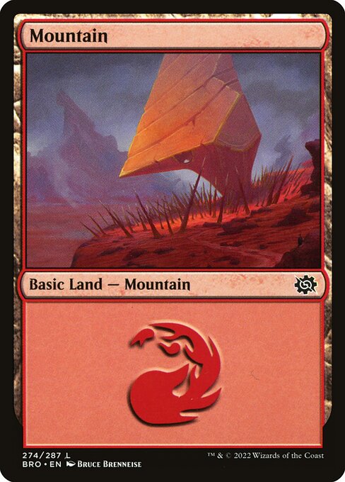 BRO: Mountain (274) (Foil)