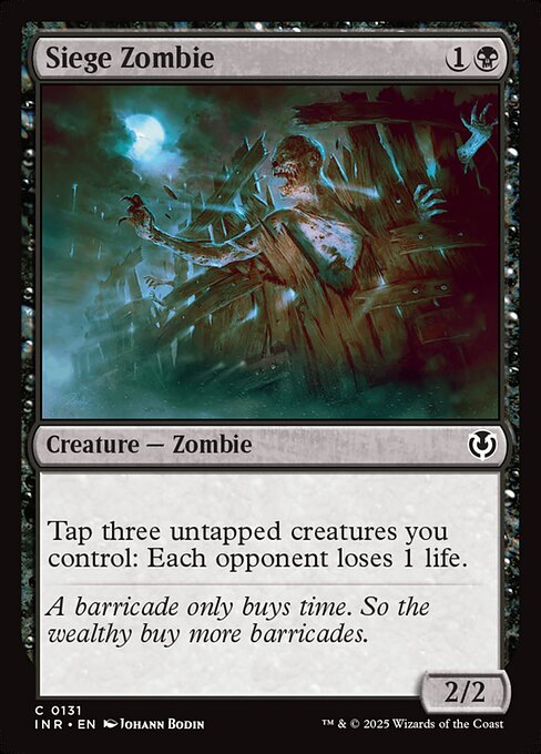 INR: Siege Zombie