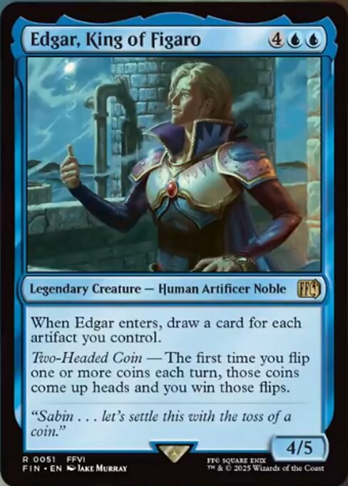 FIN: Edgar, King of Figaro (Foil)