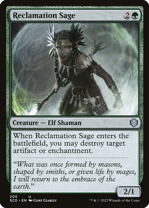 SCD: Reclamation Sage