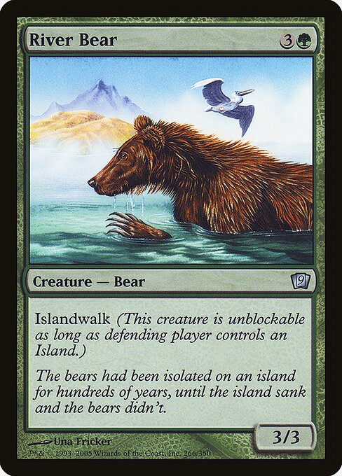 9ED: River Bear (Foil)