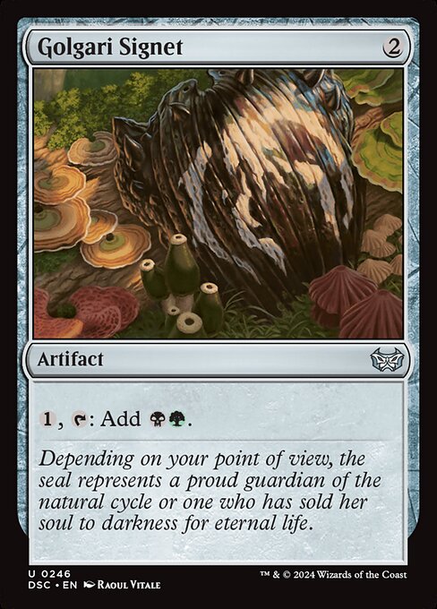 DSC: Golgari Signet