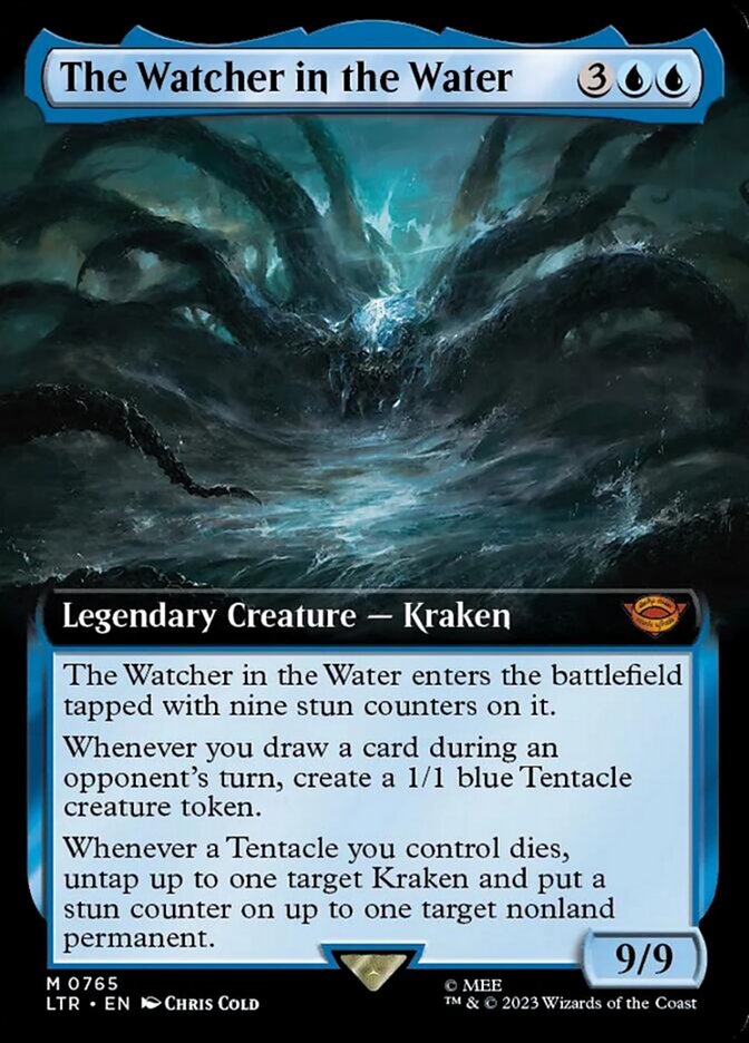 The Watcher in the Water (Extended Art) (Surge Foil) [Foil] :: LTR