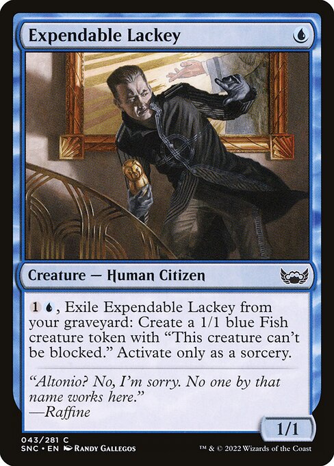 SNC: Expendable Lackey (Foil)