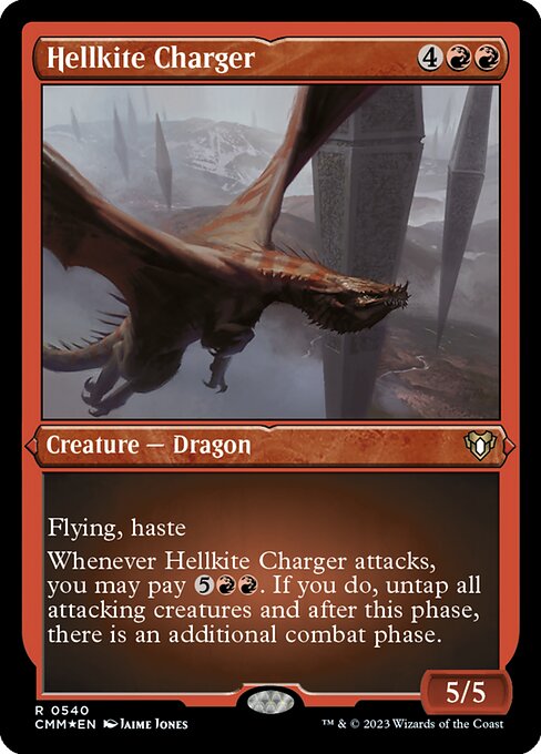 CMM: Hellkite Charger (Foil Etched)