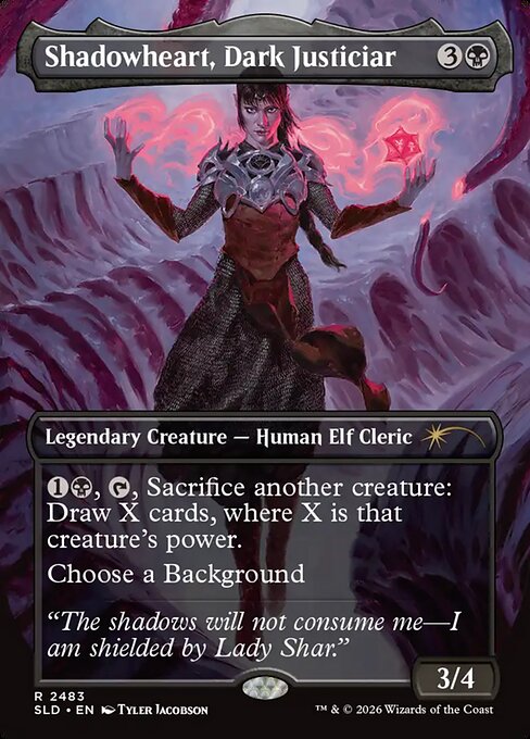 SLD: Shadowheart, Dark Justiciar (Foil)