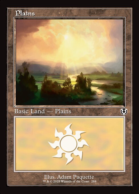 INR: Plains (288) (Retro Frame)