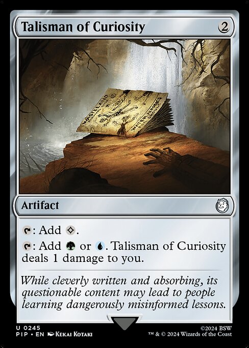 PIP: Talisman of Curiosity