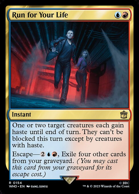 WHO: Run for Your Life (Foil)