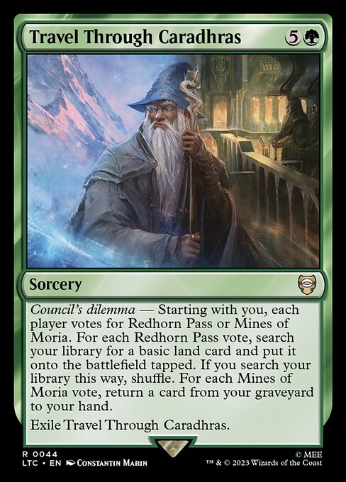 LTC: Travel Through Caradhras