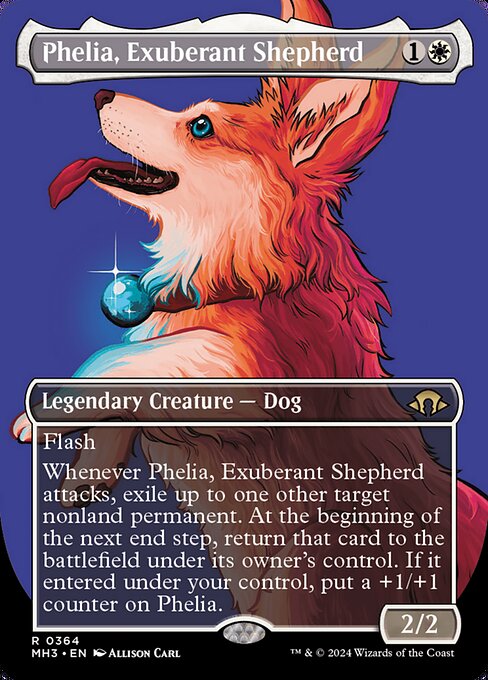 MH3: Phelia, Exuberant Shepherd (Borderless) (Foil)