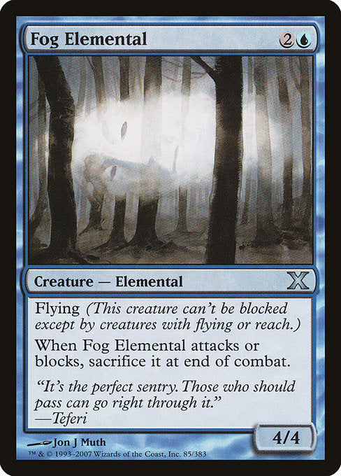10E: Fog Elemental