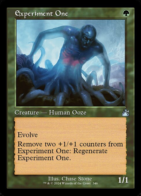 RVR: Experiment One (Retro Frame) (Foil)