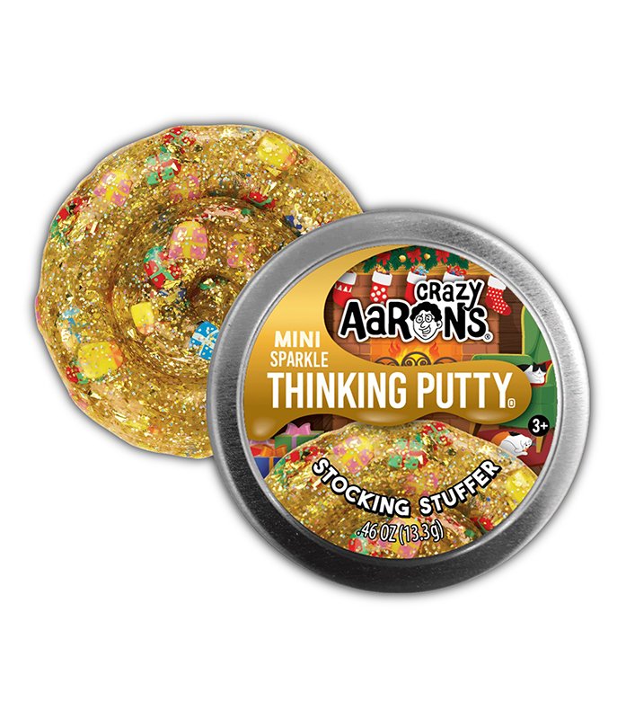 Crazy Aaron's Mini Stocking Stuffers Thinking Putty