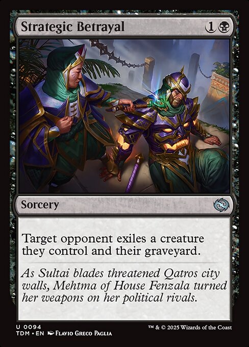 TDM: Strategic Betrayal (Foil)