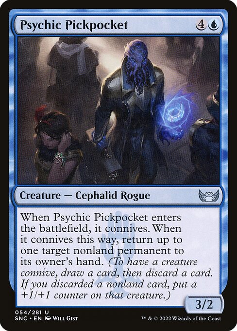 SNC: Psychic Pickpocket