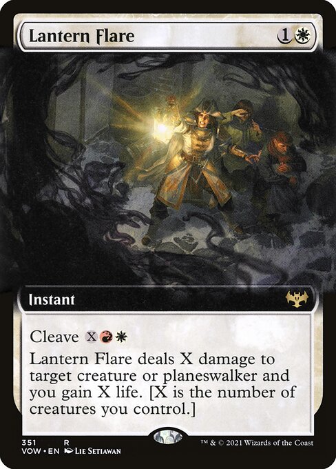VOW: Lantern Flare (Extended Art) (Foil)