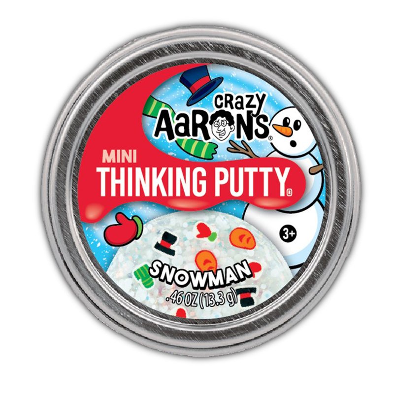 Crazy Aaron's Merry and Bright Thinking Putty Mini Tins