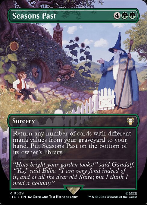 LTC: Seasons Past (Borderless) (Foil)